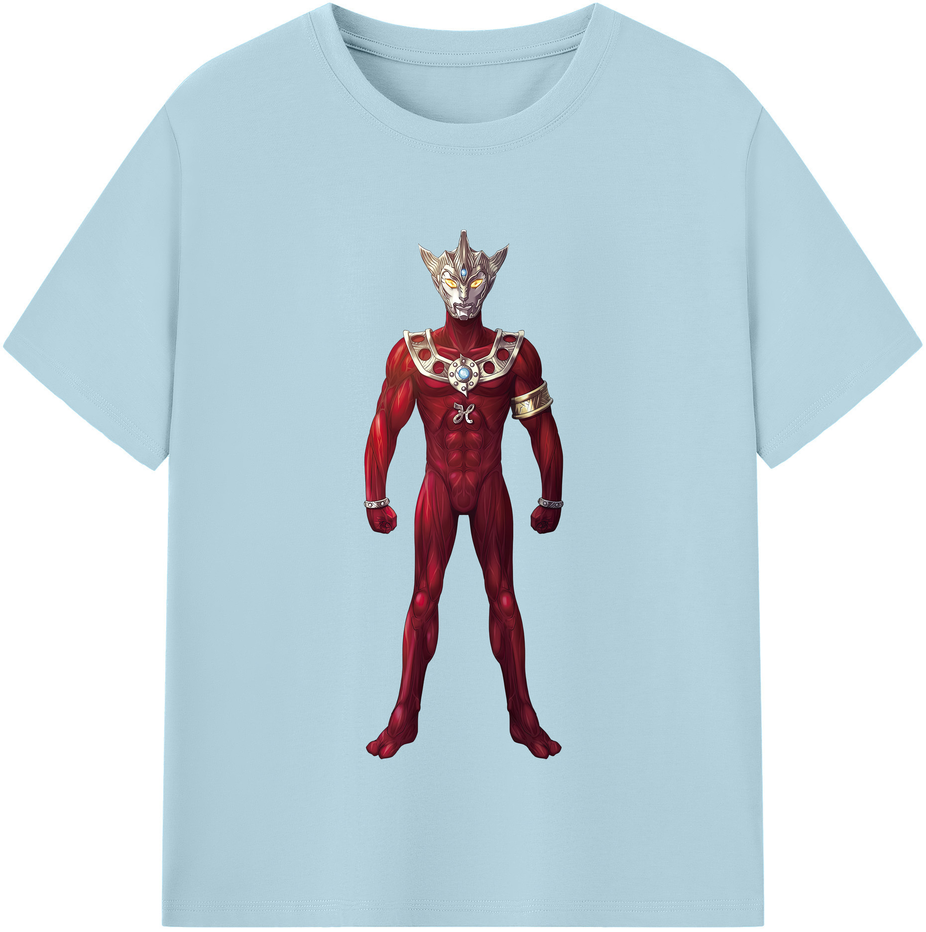 （画像用） ウルトラマン Ultraman 綿100％半袖Tシャツ（フロントプリント）